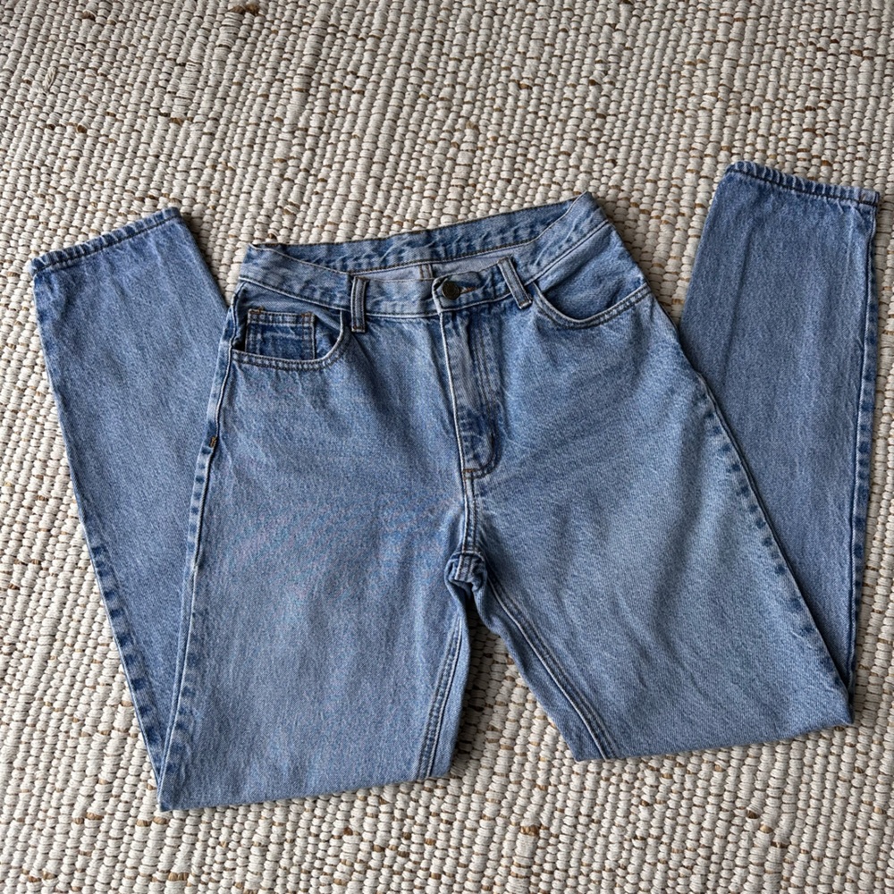 Brandy Melville Light Blue Straight Leg Jeans
